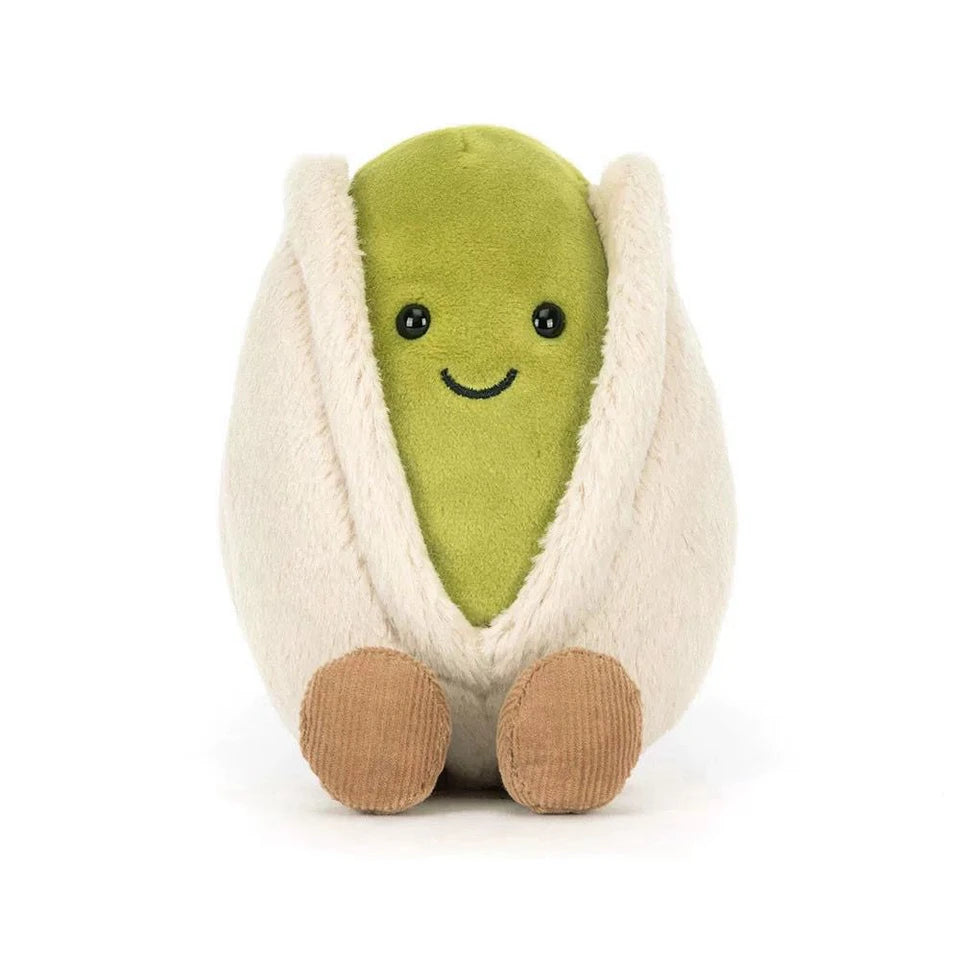 Jellycat 12cm Pistachio Nut Plushies Cute Stuffed Pistachio Doll Home Decoration Gift