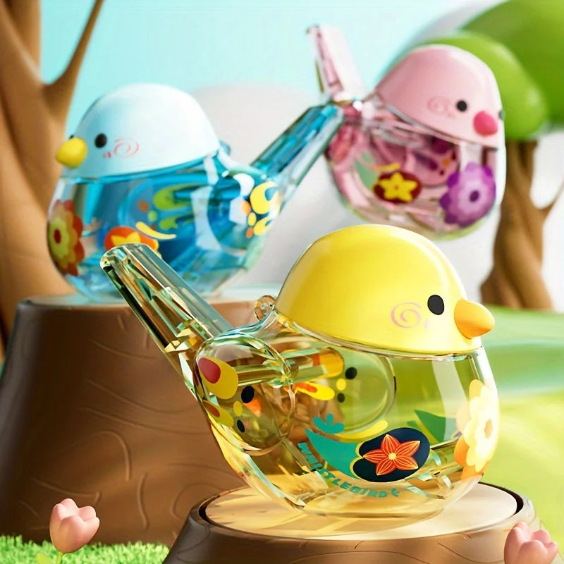 Water Bird Infant Toy – Small Chirping Bird with Whistle Sound