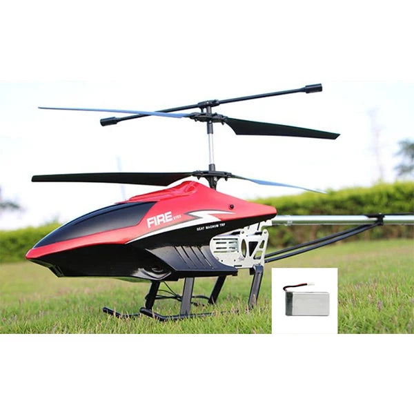RC Helicopter with Remote Control Durable Big Plane Toy 3.5CH 80cm Large Aircraft