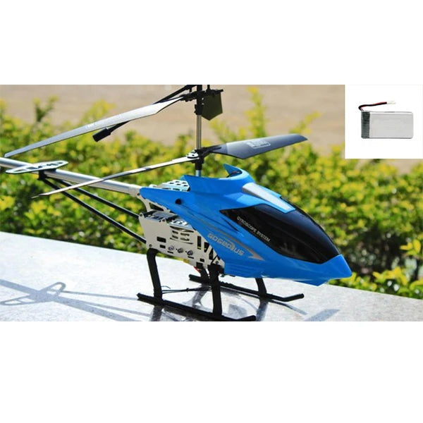 RC Helicopter with Remote Control Durable Big Plane Toy 3.5CH 80cm Large Aircraft