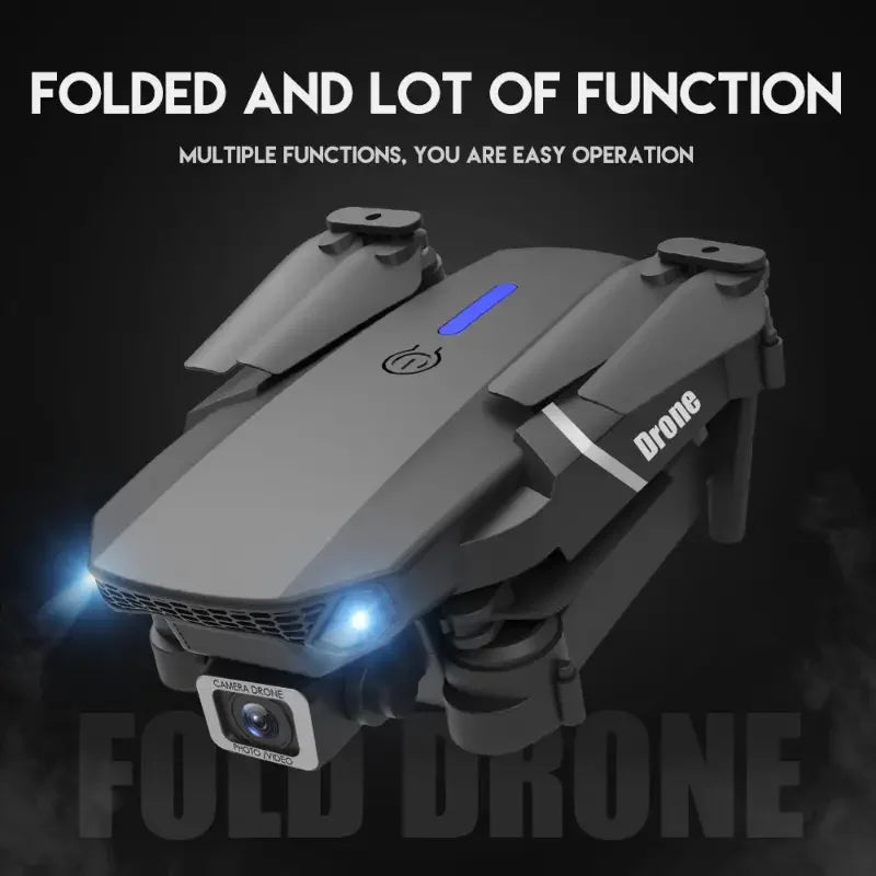 2025 E88Pro RC Drone 4K Professional with 3 Batteries 1080P HD Camera Foldable FPV