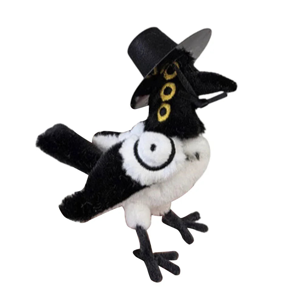 Tiger Crow Prop Kpop Demon Hunters Plush Toy Tiger Plushie Doll Birthday Gift for Fans