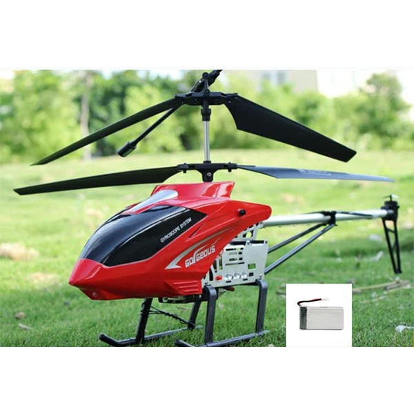 RC Helicopter with Remote Control Durable Big Plane Toy 3.5CH 80cm Large Aircraft