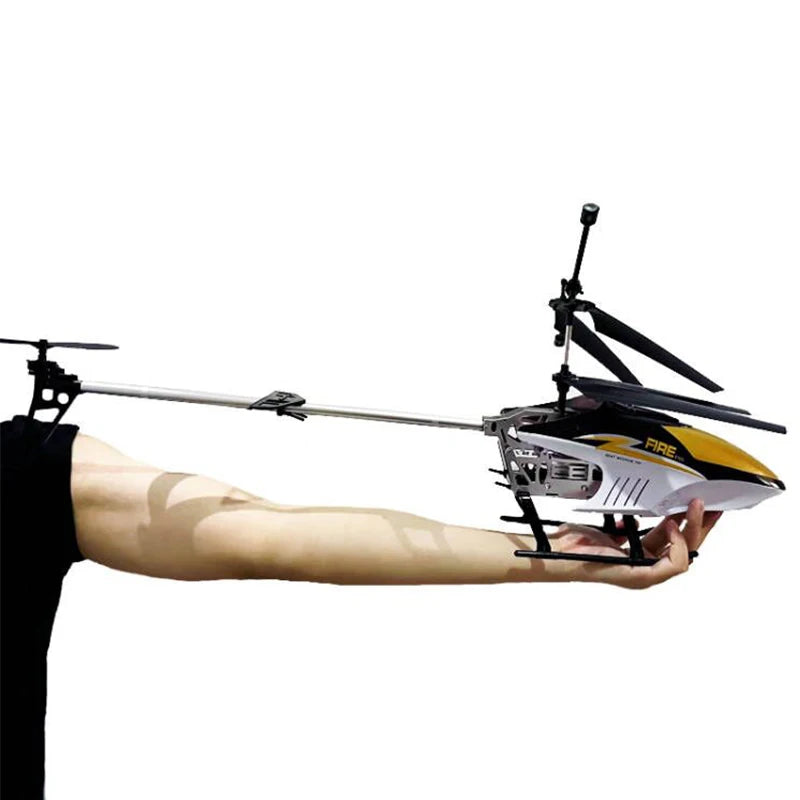 RC Helicopter with Remote Control Durable Big Plane Toy 3.5CH 80cm Large Aircraft