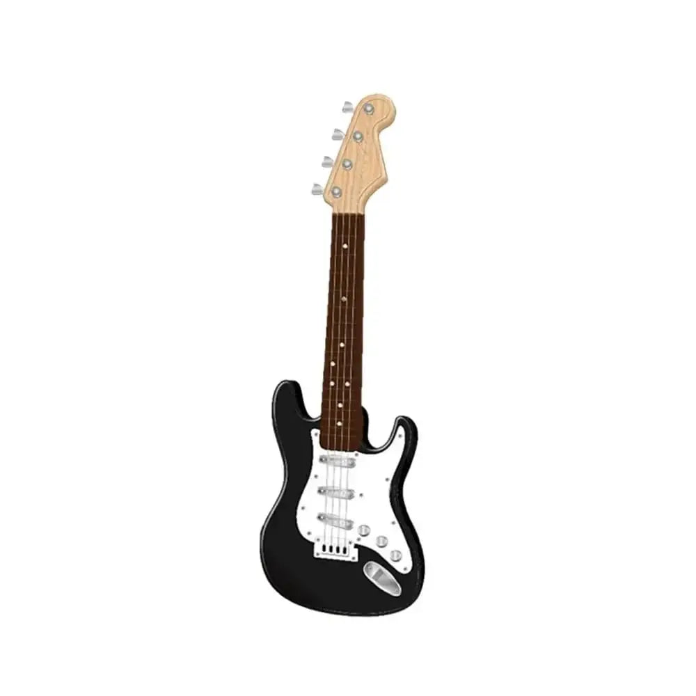 17 Inch Kids Electric Guitar Toy with 4 Strings and LED Lights Rechargeable Instrument