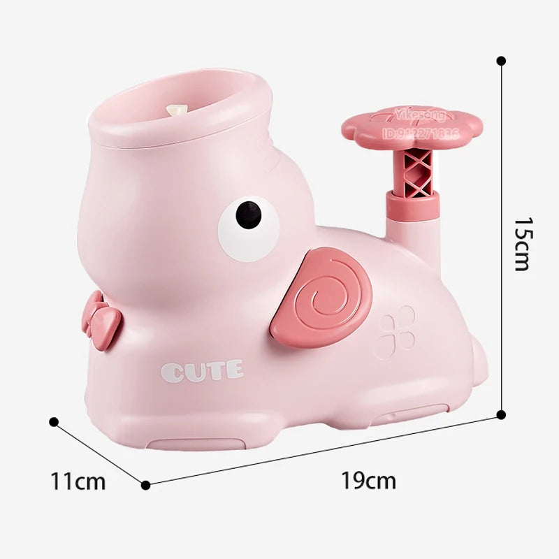 Flying Disc Air Rocket Launcher Saucer Outdoor Garden Game Children Jump Sport Toy