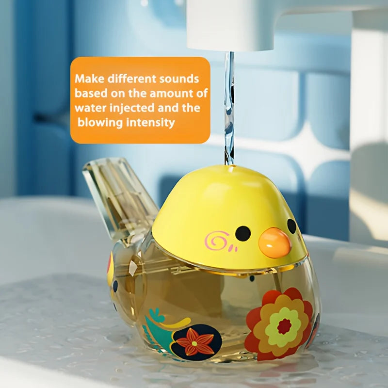 Water Bird Infant Toy – Small Chirping Bird with Whistle Sound