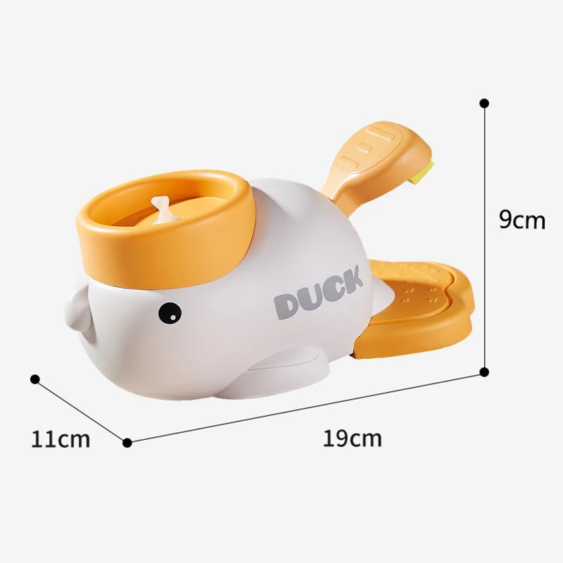 Flying Disc Air Bounce Rocket Launcher Saucer Outdoor Soaring Propeller Garden Game