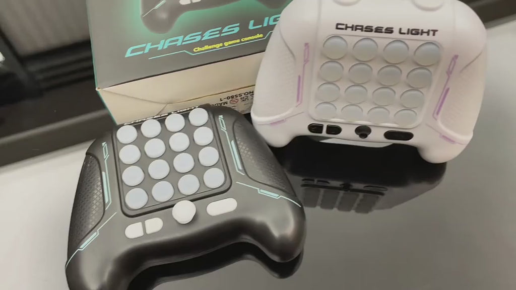 Electronic Pop Light Up Game Handle Toy for Children and Adults Fidget Stress Relief